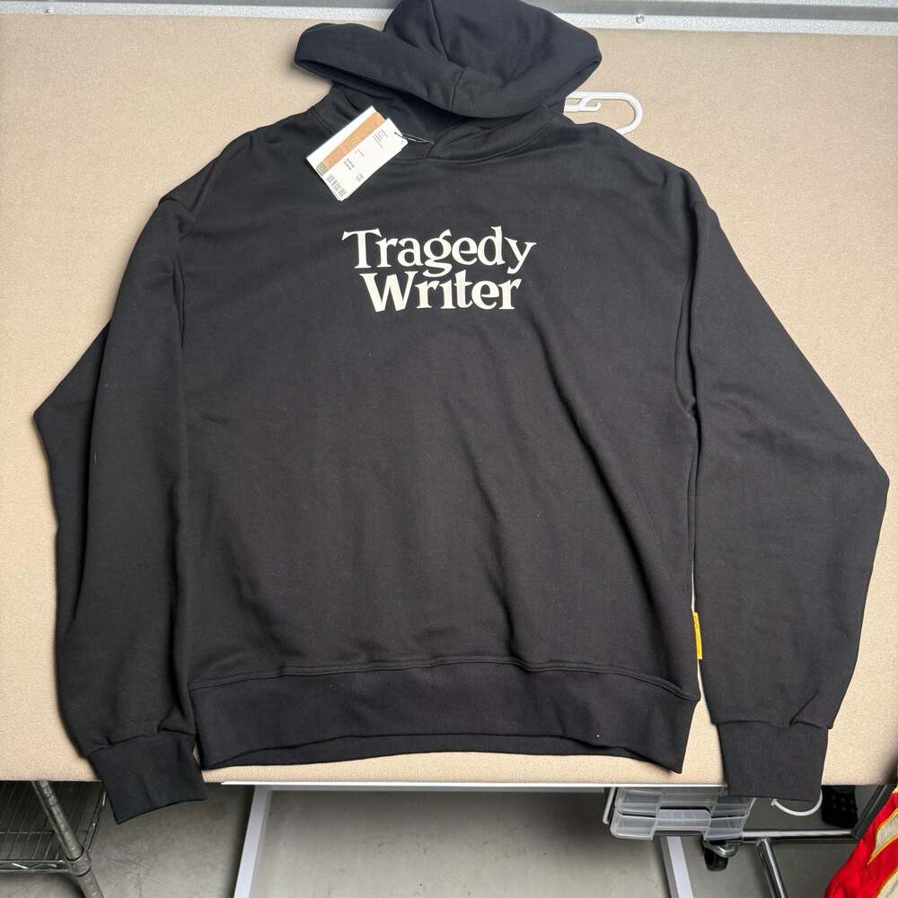 Tee Library Tragedy Writer Oversized Hoodie Black Size L